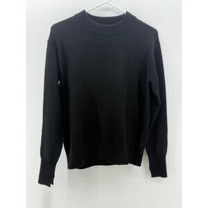 Black Mockneck Sweater H&M